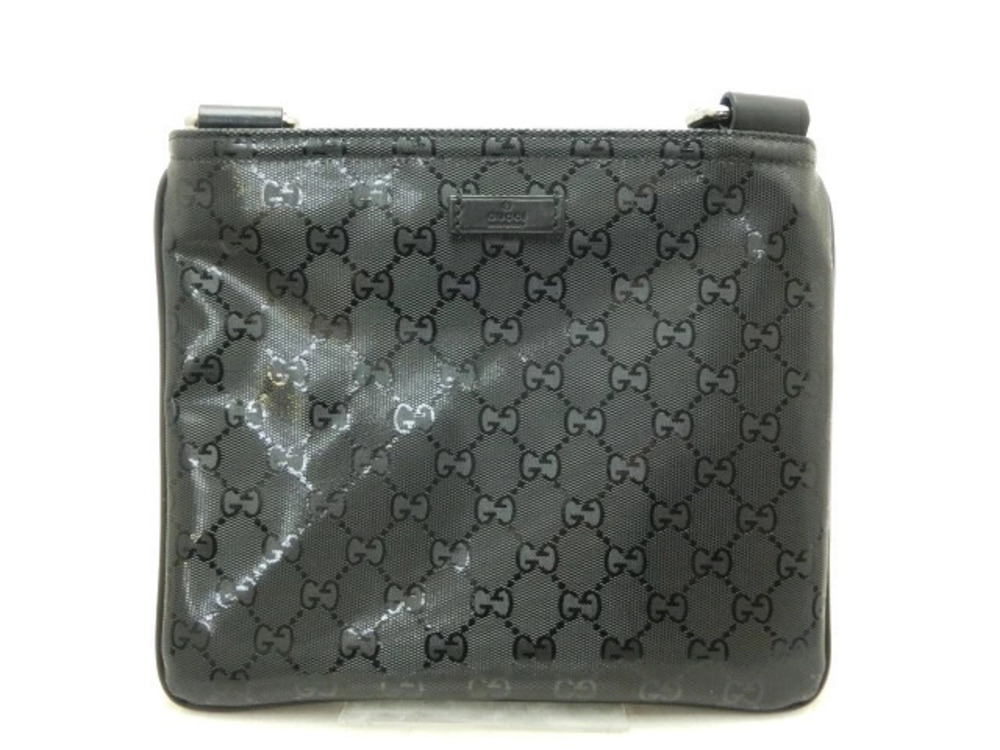 Gucci GG Imprime Shoulder Bag Black